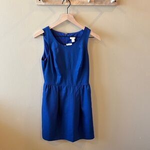 New with tags! Blue wool blend sheath dress size